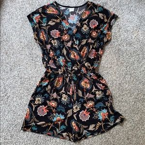 Wrap romper. Like new!